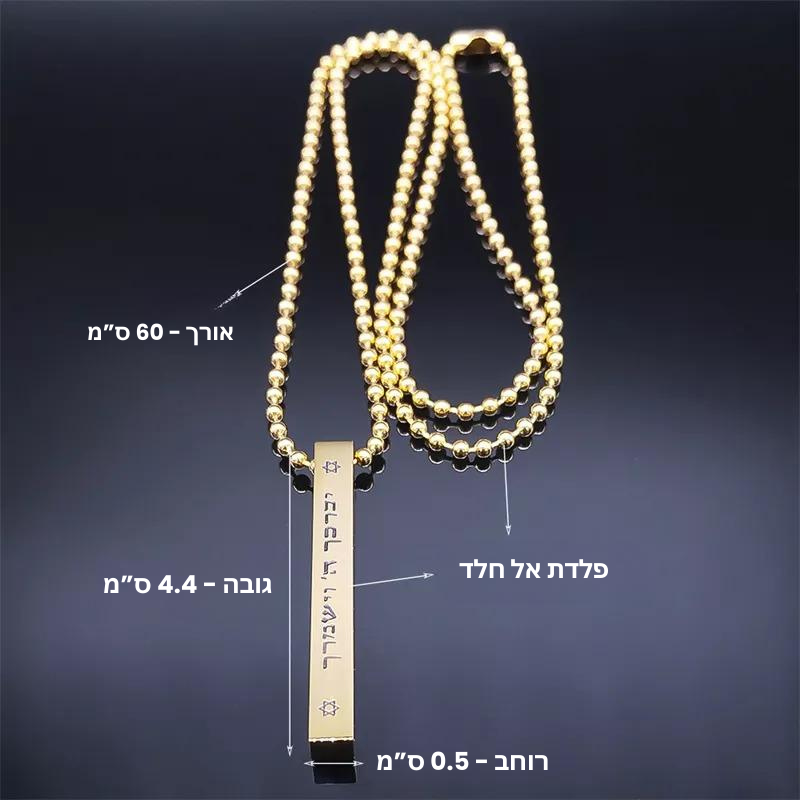 שרשרת לסגולה לגבר