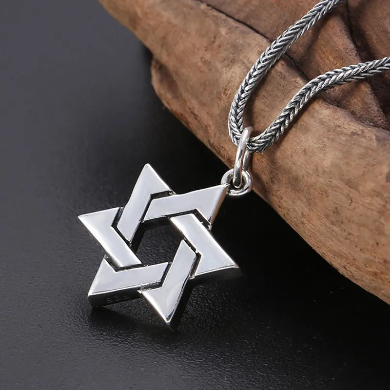 שרשרת מגן דוד 925