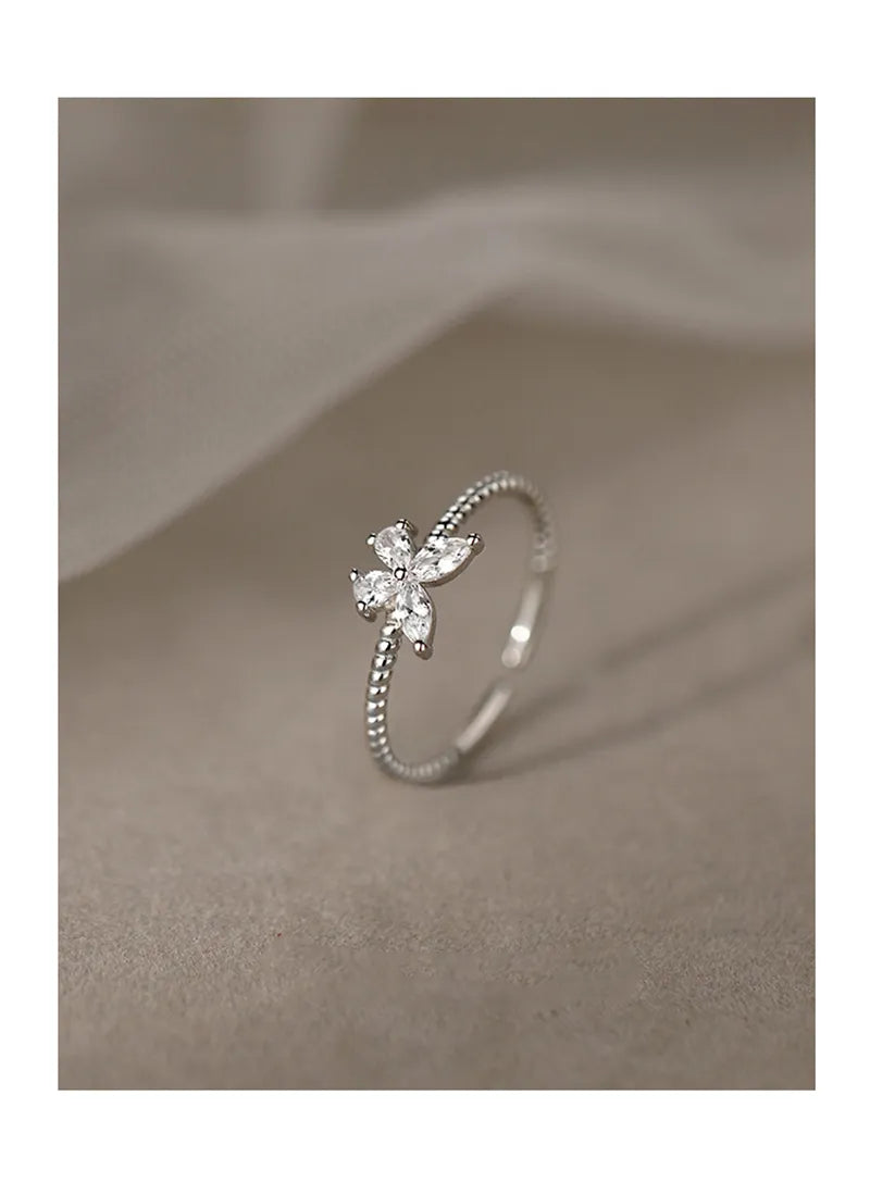 טבעת פרפר לכל גיל כסף 925