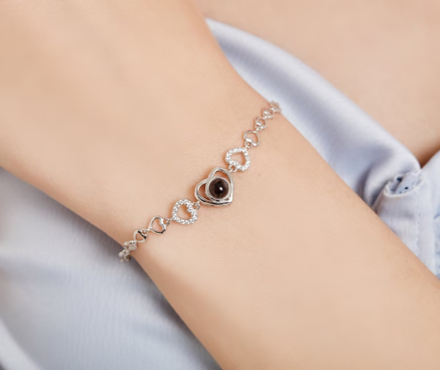 צמיד נועם עם תמונה מוצפנת