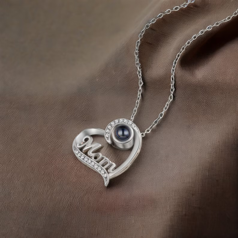 שרשרת לאמא עם תמונה מוצפנת