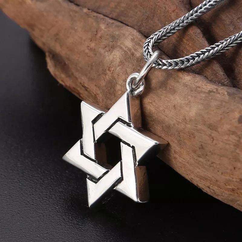 שרשרת מגן דוד 925