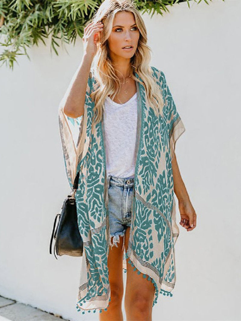 קימונו בוהמי לנשים