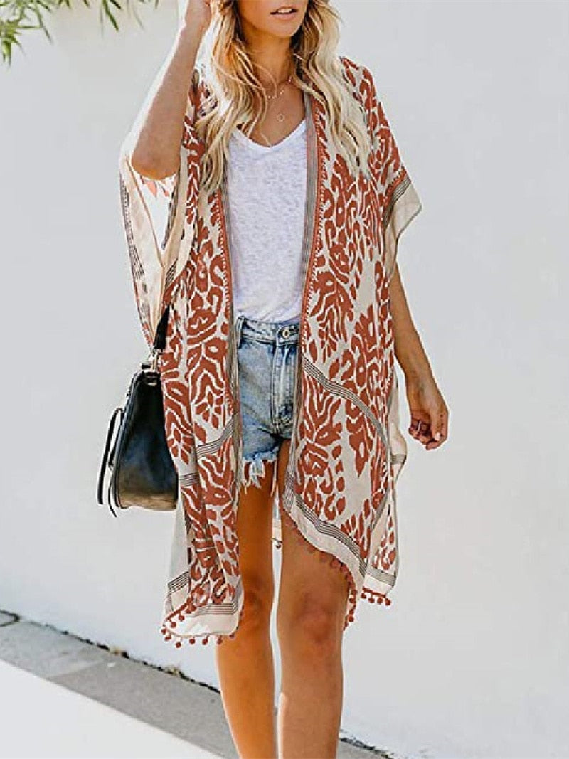 קימונו בוהמי לנשים