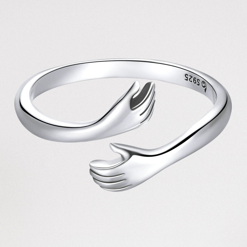 טבעת חיבוק 925